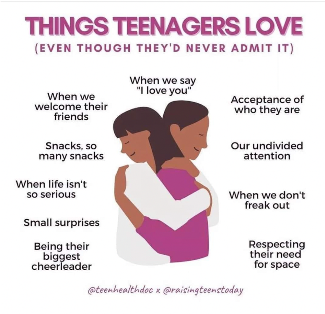 Things Teenagers Love (Even Though They’d Never Admit It)