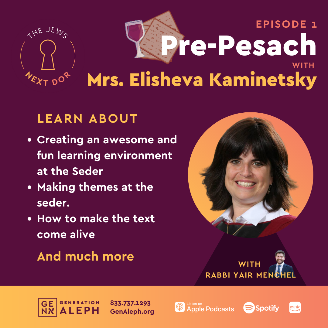 6. Pre-Pesach Series Ep.1 | The Seder Can Be Educational and Fun w/ Mrs. Elisheva Kaminetsky