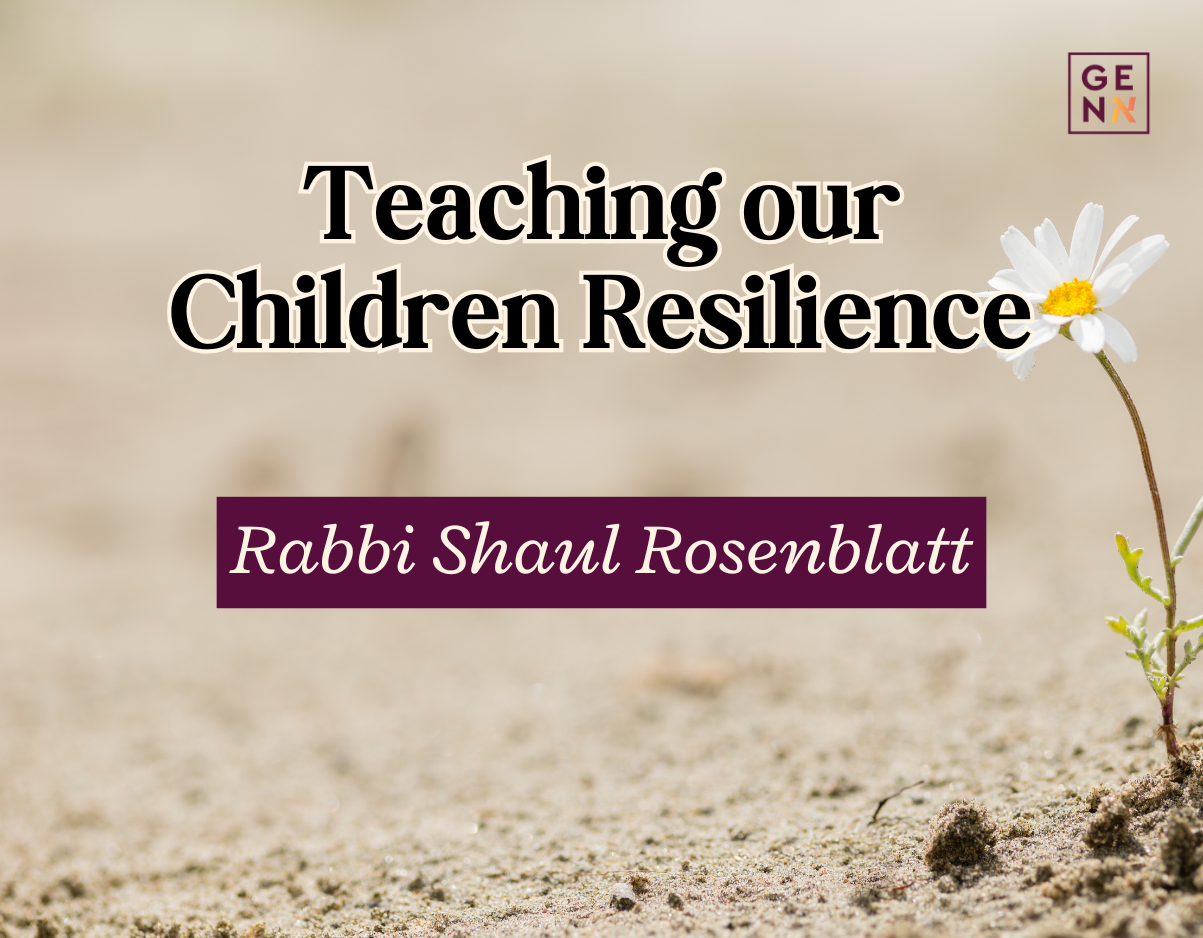 Resilience – Rabbi Shaul Rosenblatt