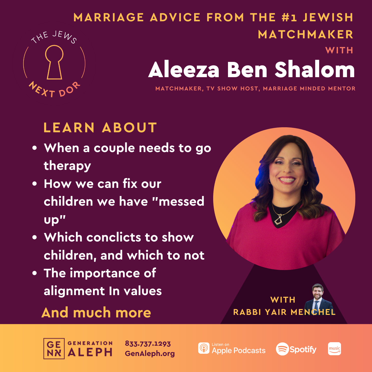 Marriage Advice from the #1 Jewish Matchmaker | Aleeza Ben Shalom
