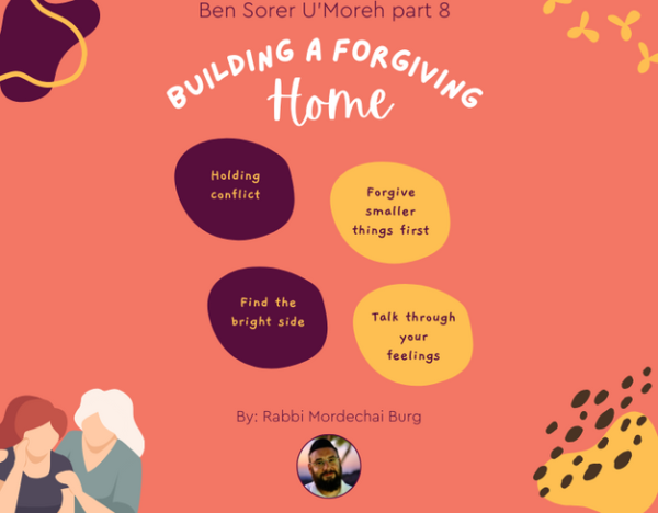 Genaleph - Building A Forgiving Home - Ben Sorer U’Moreh Part 8 - Rav