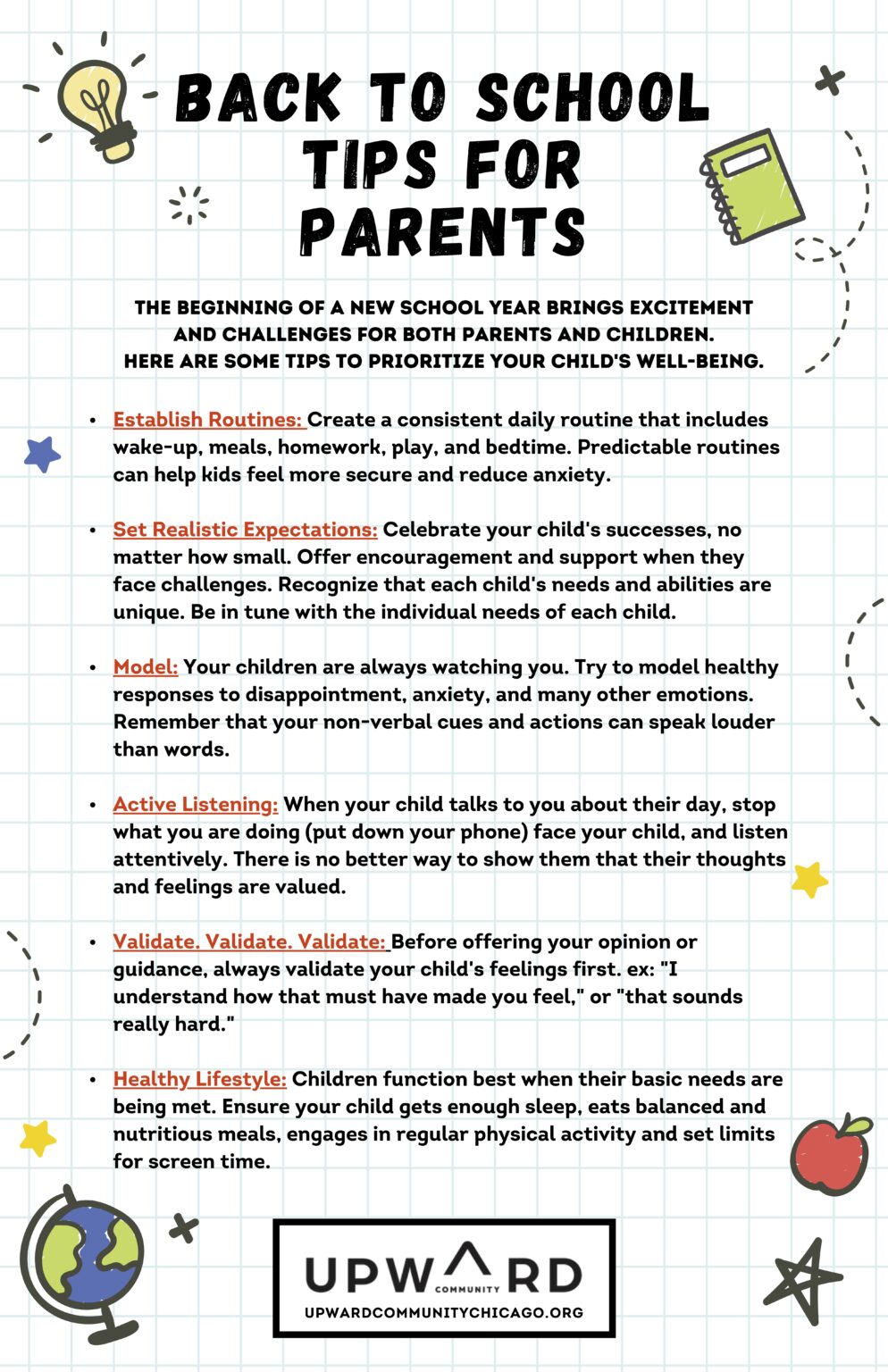 Genaleph - Back to School Tips for Parents - Genaleph