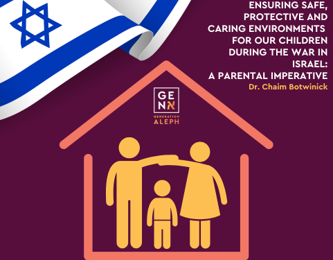 Ensuring Safe, Protective And Caring Environments For Our Children During The War In Israel:  A Parental Imperative – Dr. Chaim Botwinick